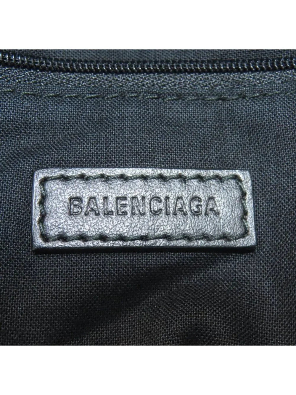 Balenciaga Logo Backpack Canvas